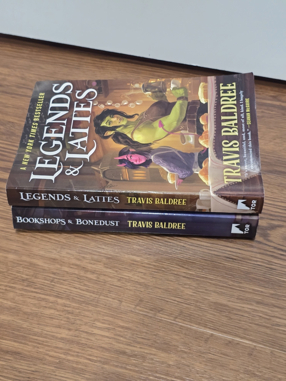 Legends & Lattes  -Bookshops & Bonedust Paperback Book By Travis Baldree